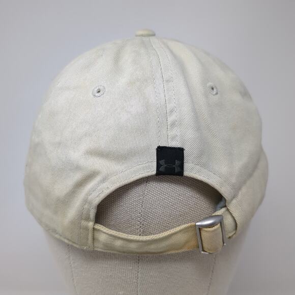 Bull Slideback Baseball Cap Beige One Size Adjustable Free Fit Under Armour - Picture 6 of 9